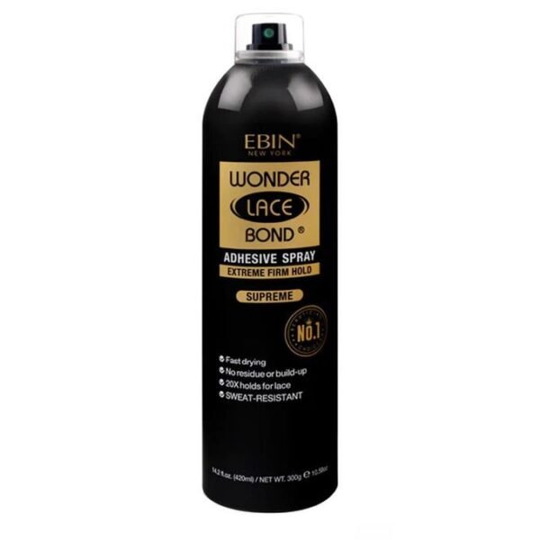 ebin 420ml black Ebin Black Adhesive Spray